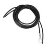 Pulley Cable Steel Fitness Cable Black Adjustable Strong Coated Pulley