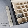 Frebeauty Earring Holder Organizer, 50 Slots Earring Organizer,2 Layer Jewelry