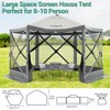 COBIZI 12x12ft Pop up Gazebo Screen Tent Screen House for