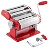 GOURMEX Stainless Steel Manual Pasta Maker Machine | With Adjustable