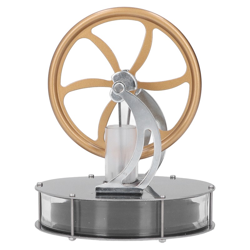 Low Temperature Stirling Engine Model DIY Interesting Stainless Steel Zinc