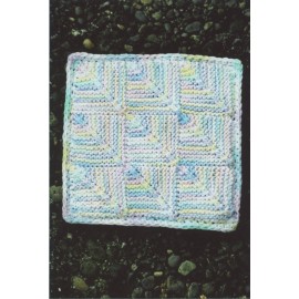 Sarah James Knitting Pattern HD613 Building Blocks Potholder