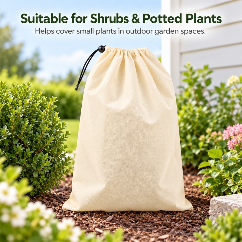 Winter Plant Cover Bag for Trees & Shrubs – Non-Woven