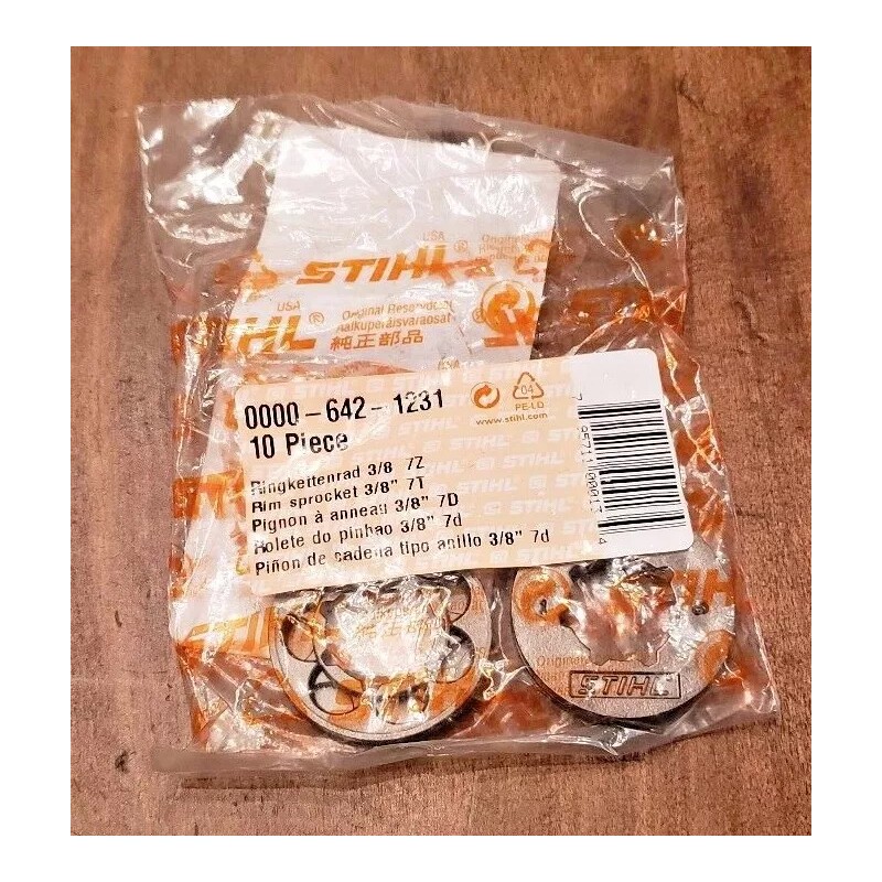 STIHL NEW Genuine STIHL Rim Sprocket 3/8" 7-Teeth 024 026