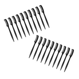 50pcs Eyelash Comb Eyebrow Brush Mini Tools Portable Hair Curler Grooming Eyebrow Comb Brow Grooming Tool Eyelash Grooming Brush Eyebrow Grooming Brush Black Healeved