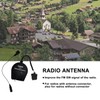 XHDATA AN-80 Shortwave Reel Antenna FM SW External Antenna Whip