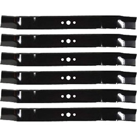 (6 Pack) Premium Medium Lift Replacement XHT Lawn Mower Blade Fits Craftsman 114886 | 21.75" x 2.25" / 0.625" Hole