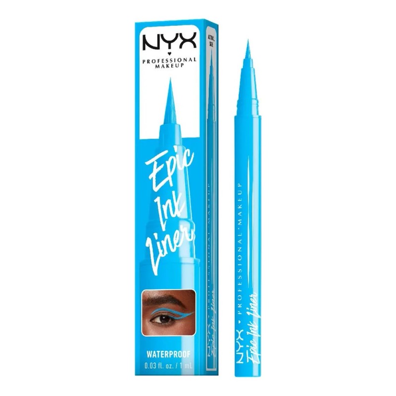 NYX Professional Makeup, Epic Ink Liner Matte, Vintage Baby, Delineador