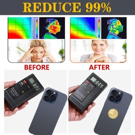 100Pcs Protection Cell Phone Stickers 99% Effective Protector Cell & Smart Phones, Laptops, Tablets, TV, Monitors - All Devices