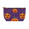 CafePress Elegant Jack O' Lanterns 8.5" x 4.5" Zipper Cosmetic