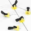QWORK Tile Leveling System Kit, 100 Pcs Reusable Levelers, Floor
