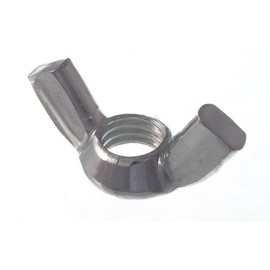 BUTTERFLY WING NUTS 10MM M10 BZP BRIGHT ZINC PLATED STEEL ( pack of 10 )