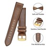 BISONSTRAP Leather Watch Band 23mm, Antique Watch Straps for Men,