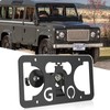 No Drill Front Grille License Plate Mount Compatible with Land