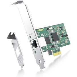 ipolex 1.25G Ethernet Network Card, 1x RJ45+ Port, 10GbE NIC Compare to Intel EXPI9301CT, Support Windows Server/Windows/Linux/VMware (Not Support VMware ESXi 7.0, Mac OS)