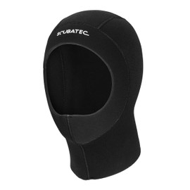 Scubatec Neoprene Diving Hood 5 mm Black Size:M / 53 cm - 56 cm