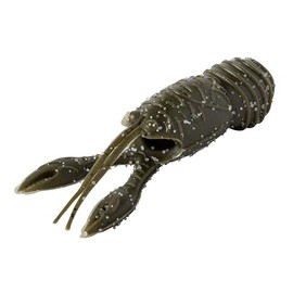 Great Lakes Finesse Juvy Craw - Green Pumpkin - 2.5"