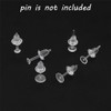 Earring Backs Ear Safety Backing Pads Earring Backstops Bullet Clutch