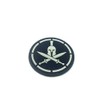 Centurion Sword Black PVC Airsoft Paintball Morale Patch