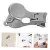 Mikinona Mini Stainless Steel Fingernail Clippers Portable Splash Nail Cutter