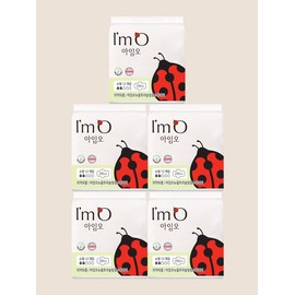 I'mO Organic Sanitary Napkin Small 5 Pack / 아임오 유기농 생리대 소형 5팩