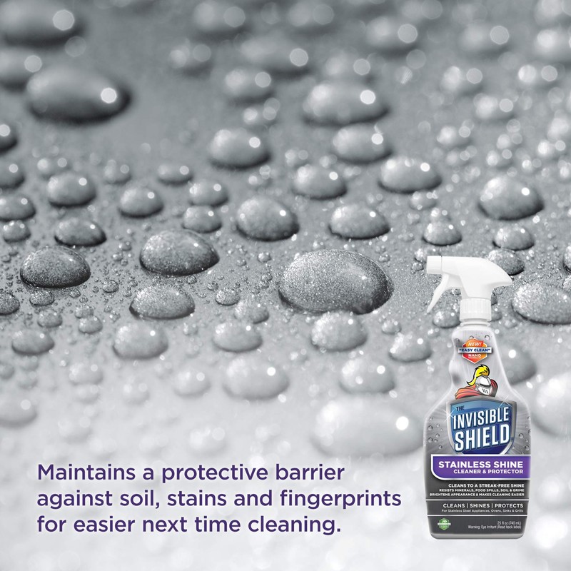 Invisible Shield Stainless Steel Cleaner & Protector with Hydrogen Peroxide