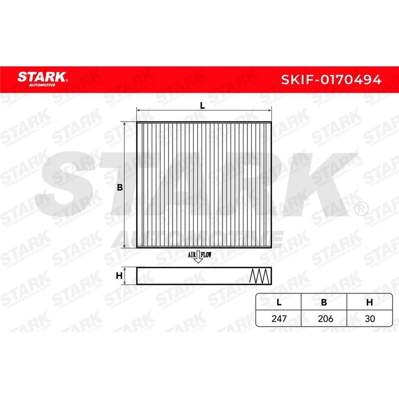 STARK SKIF-0170494 Cabin Air Filter Pollen Filter