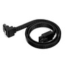 deleyCON 3 x 60 cm SATA 3 Cable Nylon Set