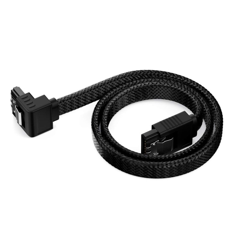 deleyCON 3 x 60 cm SATA 3 Cable Nylon Set