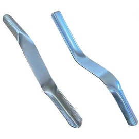 3 Pack Brick Jointer Tool 1/2 in x 5/8 in Double End Mortar Finishing Tool, Jointer Bricklaying Tools for Building Walls, Jointer for Builders and Brickies for Neat Brickwork During Pointing