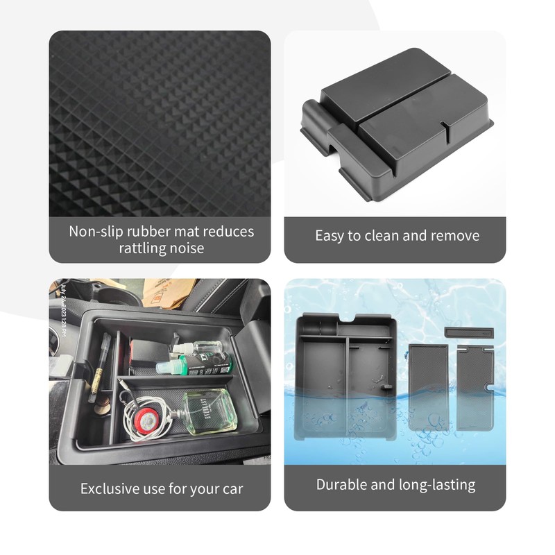 CDEFG 2023 2024 2025 Pilot Center Console Organizer Tray for