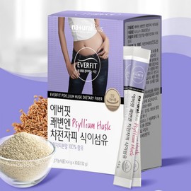 Kwaebyunen Psyllium Husk Powder Powder Dietary Fiber Psyllium Husk Granules Psyllium Husk 30 Packets / 쾌변엔 차전자피 가루 분말 식이섬유 차전자피 과립 차전차피 30포