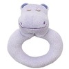 Angel Dear Ring Rattles Purple Hippo
