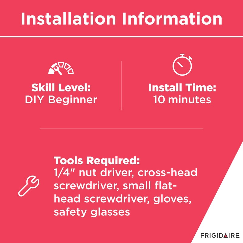 Frigidaire 241850615 Ice Maker Fill Tube for Refrigerators