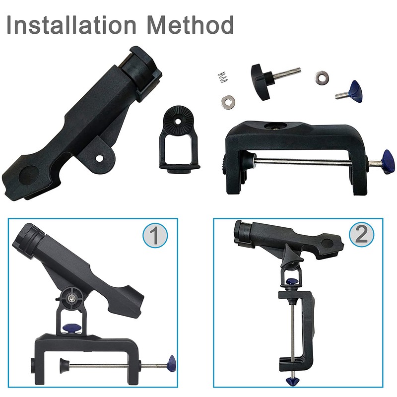 Fishing Rod Holders for Boat 360 Degree Adjustable Fishing Pole