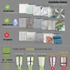 Suction Shower Head Holder - Relocatable Handheld Showerhead Holder -