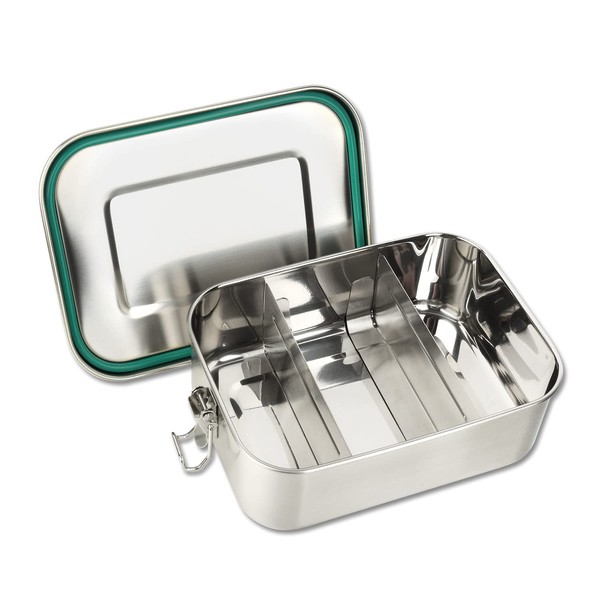 Schramm® Brotdose aus Edelstahl wählbar 800, 1200, 1400, 1700 oder