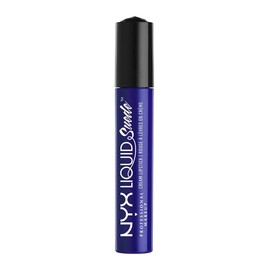 NYX PROFESSIONAL MAKEUP Liquid Suede Cream Lipstick - Jet-Set (True Blue)