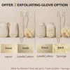 Kit de Guantes Exfoliantes 3 en 1 para Cuerpo y