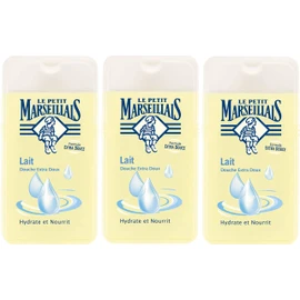 Le Petit Marseillais Shower Gel with Milk 3 x 250 ml from France