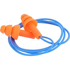 Hearing UCI, EARPLUGS, RE-USABLE, TPR, Orange *Corded*, EP001C, SNR 30, Box of 100 PRS