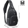 G4Free - Bolso bandolera RFID para senderismo al aire última