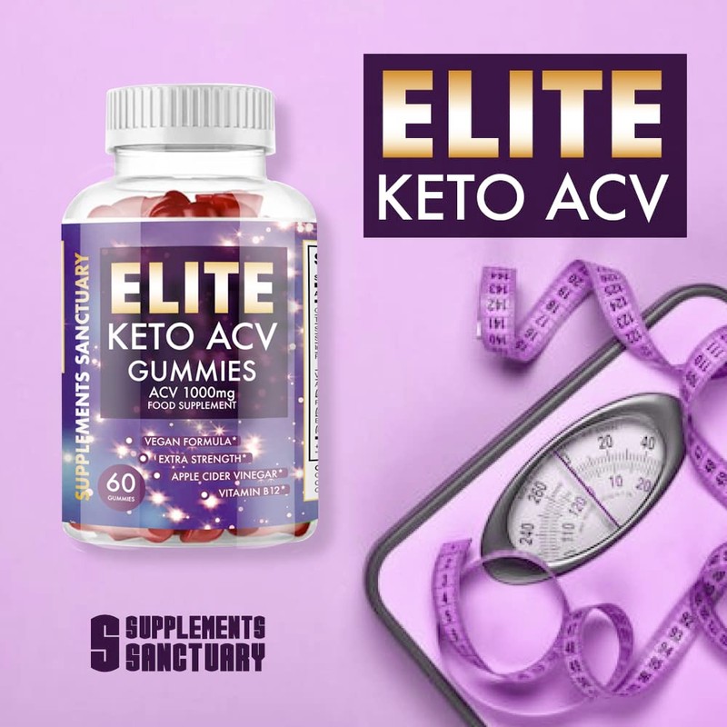 Elite Keto ACV Gummies Keto Apple Gummies (60 Gummies) with