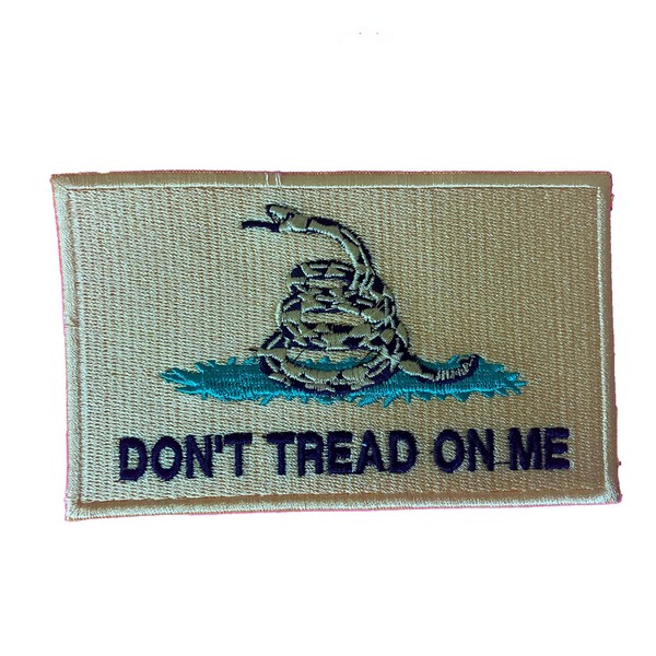 Gadsden Flag Do Not Tread On My Rights Patch Embroidered
