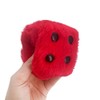 YGMONER Couple 2.75” Fuzzy Dice with Leather Dots Retro Car