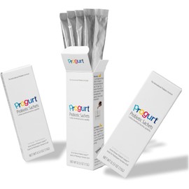 Probióticos Progurt. 1000 billones UFC por dosis. Súper avanzados. Probióticos de cuarta generación. Iguales a los presentes en la leche materna. Caja 5 pack. Libre de Gluten y Lactosa. 100% vegano.