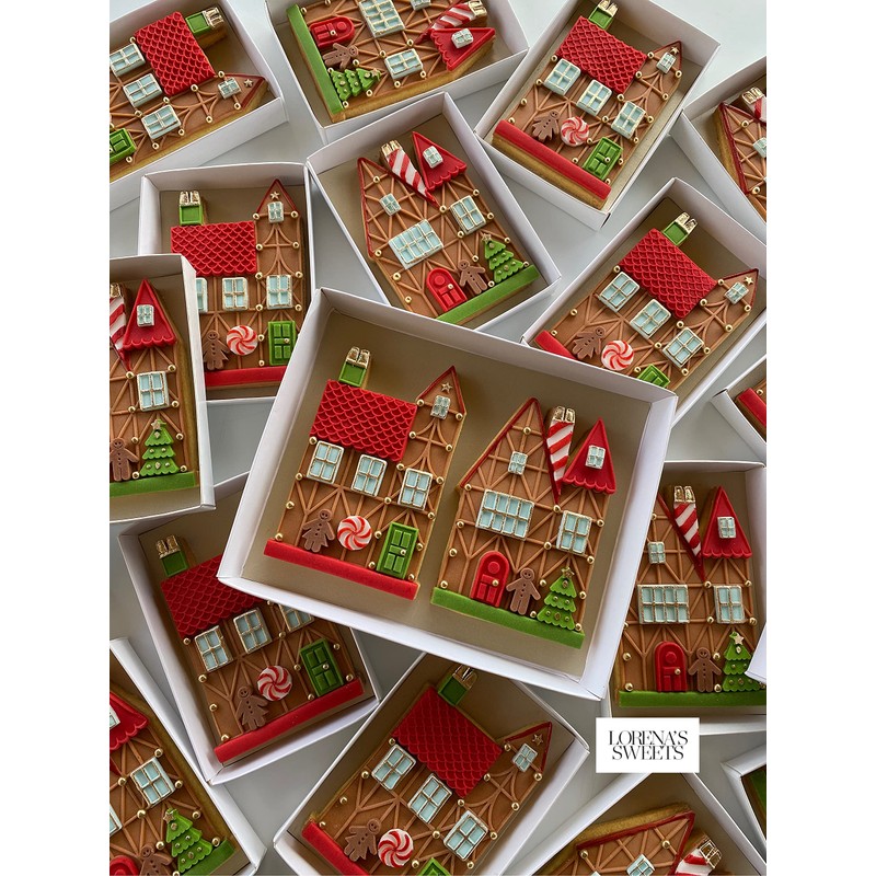 Lorena's Sweets Cookie Decoration Kit GINGER HOUSES
