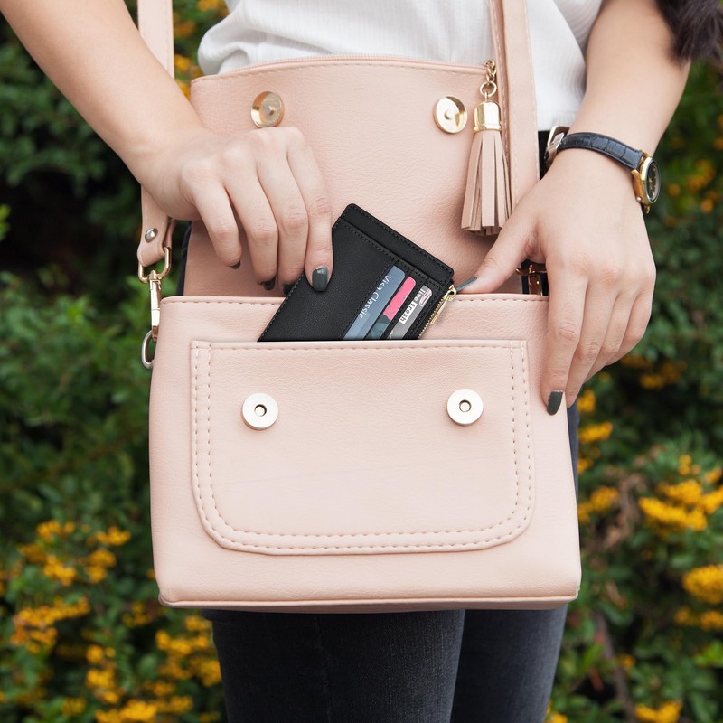 Sodsay Sodsay Card Case Slim Front Pocket Wallet for Women