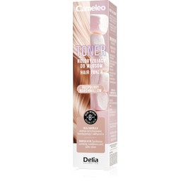 Cameleo - Hair Colouring Toner Raspberry Marshmallow, Wash-Out Ammonia-Free Hair Toner, Refreshes Colour and Adds Shine, With Marula Oil and Lactic Acid, Up to 8 Washes, 100 ml