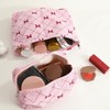 OZAOZ Makeup bag for Women, Flower Cosmetic Bags Zipper Pouch,